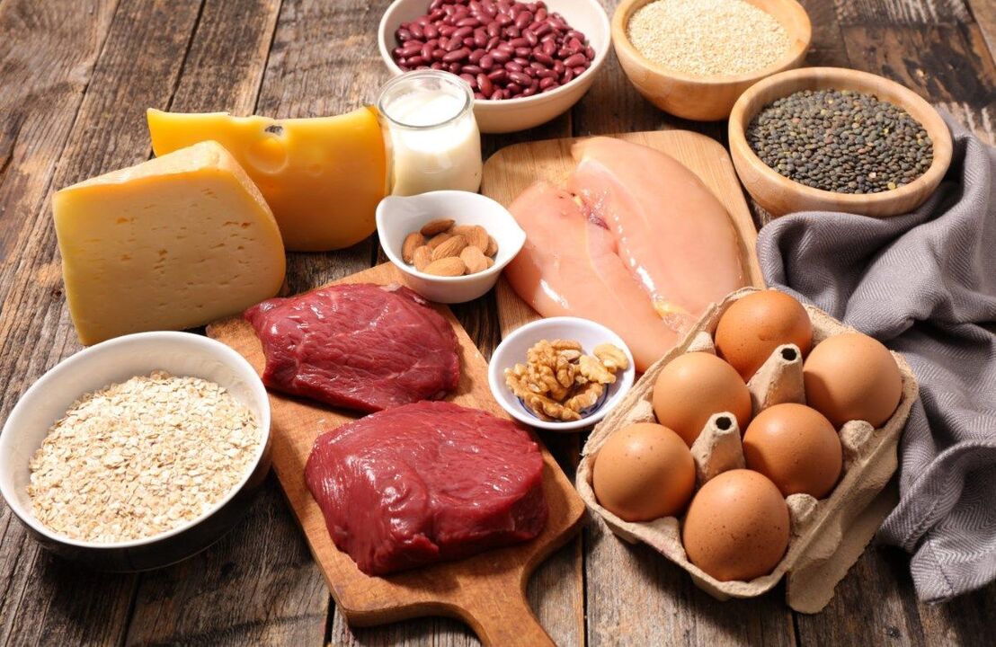 foods allowed with a protein diet